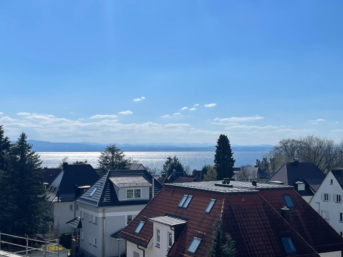 Louises City Penthouse Mit Panorama-Dachterasse Friedrichshafen Ngoại thất bức ảnh